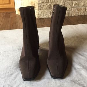 Stuart Weitzman Brown Gore-Tex Ankle Boots